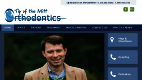 What Mittorthodontics.com website looked like in 2018 (5 years ago)