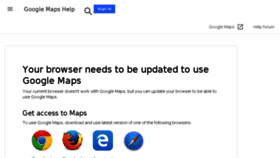 What Maps.google.at website looked like in 2018 (5 years ago)