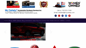 What Mycarlady.com website looked like in 2018 (5 years ago)
