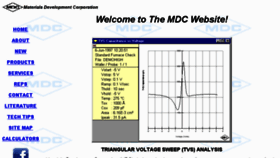 What Mdc4cv.com website looked like in 2018 (5 years ago)