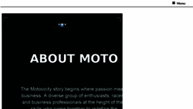 What Motovicity.com website looked like in 2018 (5 years ago)
