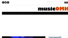 What Musicomh.com website looked like in 2018 (5 years ago)
