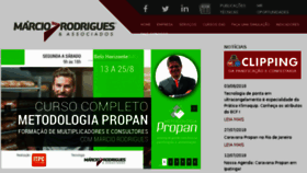 What Marciorodrigues.com.br website looked like in 2018 (5 years ago)