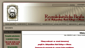 What Maksymilian.net.pl website looked like in 2018 (5 years ago)
