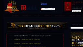 What Macizletmek7.trgool.com website looked like in 2018 (5 years ago)