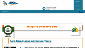 What Moanatours.com website looked like in 2018 (5 years ago)