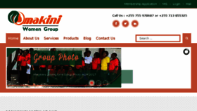 What Makiniwomen.com website looked like in 2018 (5 years ago)