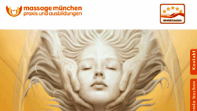 What Massage-muenchen.de website looked like in 2018 (5 years ago)