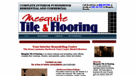 What Mesquitetile.com website looked like in 2018 (5 years ago)