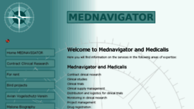 What Mednavigator.de website looked like in 2018 (5 years ago)