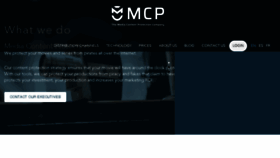 What Mediacontentprotection.com website looked like in 2018 (5 years ago)