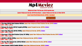 What Mp4moviez.cc website looked like in 2018 (5 years ago)