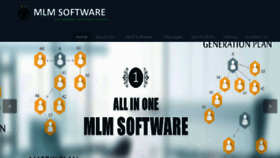 What Mlmsoftware.net.in website looked like in 2018 (5 years ago)