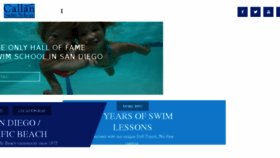 What Murraycallanswimschools.com website looked like in 2018 (7 years ago)