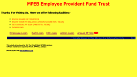 What Mpebepf.com website looked like in 2018 (5 years ago)