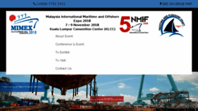 What Marine-malaysia.com website looked like in 2018 (5 years ago)
