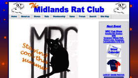 What Midlandsratclub.org website looked like in 2018 (5 years ago)