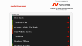 What Moviehdmax.com website looked like in 2018 (5 years ago)