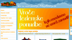 What Mojepoletje.si website looked like in 2018 (5 years ago)