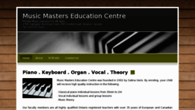 What Musicmasterseducationcentre.com website looked like in 2018 (5 years ago)