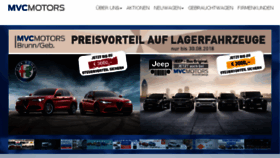 What Mvcmotors.at website looked like in 2018 (5 years ago)