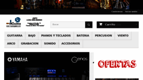 What Musicalguima.com website looked like in 2018 (5 years ago)