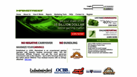 What Mainstreetaffiliates.com website looked like in 2018 (5 years ago)