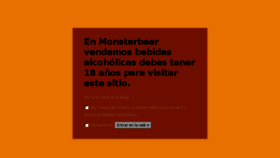 What Monsterbeer.info website looked like in 2018 (5 years ago)