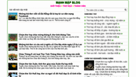 What Manhmap.com website looked like in 2018 (5 years ago)