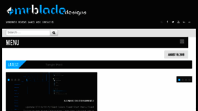 What Mrbladedesigns.com website looked like in 2018 (5 years ago)