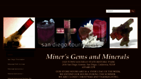 What Minersgemsandminerals.com website looked like in 2018 (5 years ago)