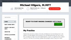 What Michaelhilgerslpc.com website looked like in 2018 (5 years ago)