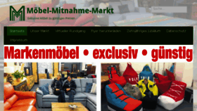 What Moebelmitnahmemarkt.de website looked like in 2018 (5 years ago)