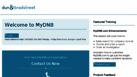 What Mydnb.com website looked like in 2018 (5 years ago)