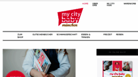 What Mycitybaby-muenchen.de website looked like in 2018 (5 years ago)
