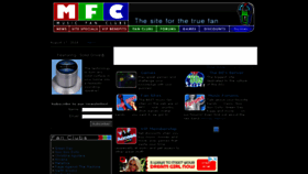 What Musicfanclubs.org website looked like in 2018 (6 years ago)