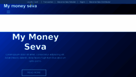 What Mymoneyseva.com website looked like in 2018 (5 years ago)