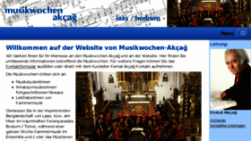 What Musikwochen-akcag.ch website looked like in 2018 (5 years ago)