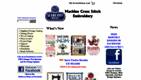 What Machinecrossstitch.com website looked like in 2018 (5 years ago)