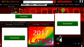 What Mp3-buscador.com website looked like in 2018 (5 years ago)