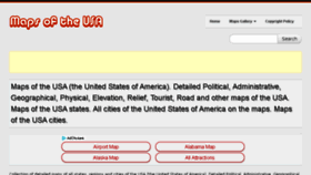 What Maps-of-the-usa.com website looked like in 2018 (5 years ago)