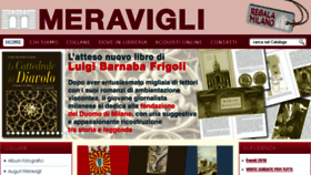 What Meravigliedizioni.it website looked like in 2018 (5 years ago)