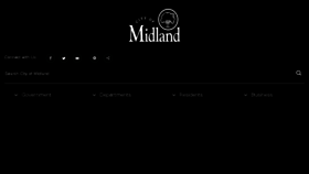 What Midland-mi.org website looked like in 2018 (7 years ago)