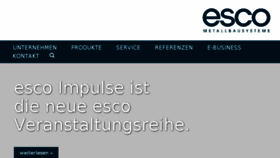 What Metallbausysteme.de website looked like in 2018 (5 years ago)