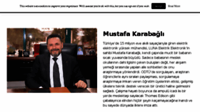 What Mustafakarabagli.com website looked like in 2018 (5 years ago)