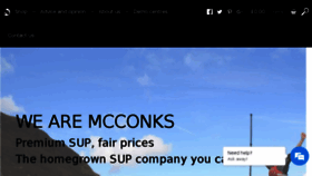 What Mcconks.com website looked like in 2018 (5 years ago)