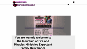 What Mfmexpectantfamily.org website looked like in 2018 (5 years ago)
