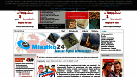 What Miastko24.pl website looked like in 2018 (5 years ago)