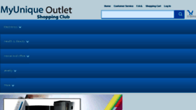 What Myuniqueoutlet.com website looked like in 2018 (5 years ago)