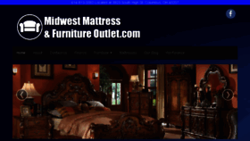 What Midwestmattressandfurnitureoutlet.com website looked like in 2018 (5 years ago)
